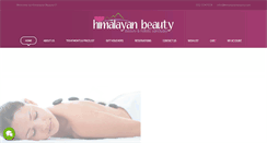 Desktop Screenshot of himalayanbeauty.com